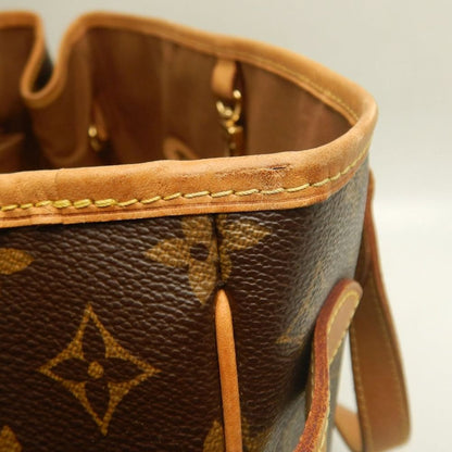LOUIS VUITTON ルイヴィトン モノグラム バティニョールオリゾンタル M51154 トートバッグ ブラウン レディース /253879【中古】
