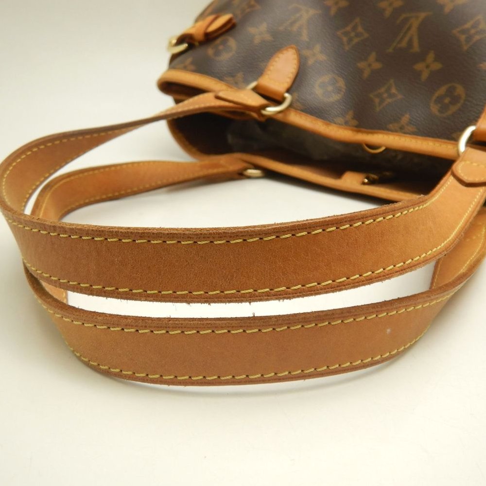 LOUIS VUITTON ルイヴィトン モノグラム バティニョールオリゾンタル M51154 トートバッグ ブラウン レディース /253879【中古】