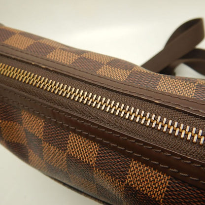 LOUIS VUITTON ルイヴィトン ダミエ トロターボブール N41135 ショルダーバッグ エベヌ レディース /253880【中古】