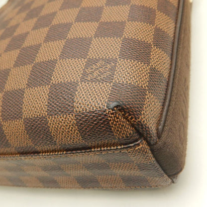 LOUIS VUITTON ルイヴィトン ダミエ トロターボブール N41135 ショルダーバッグ エベヌ レディース /253880【中古】