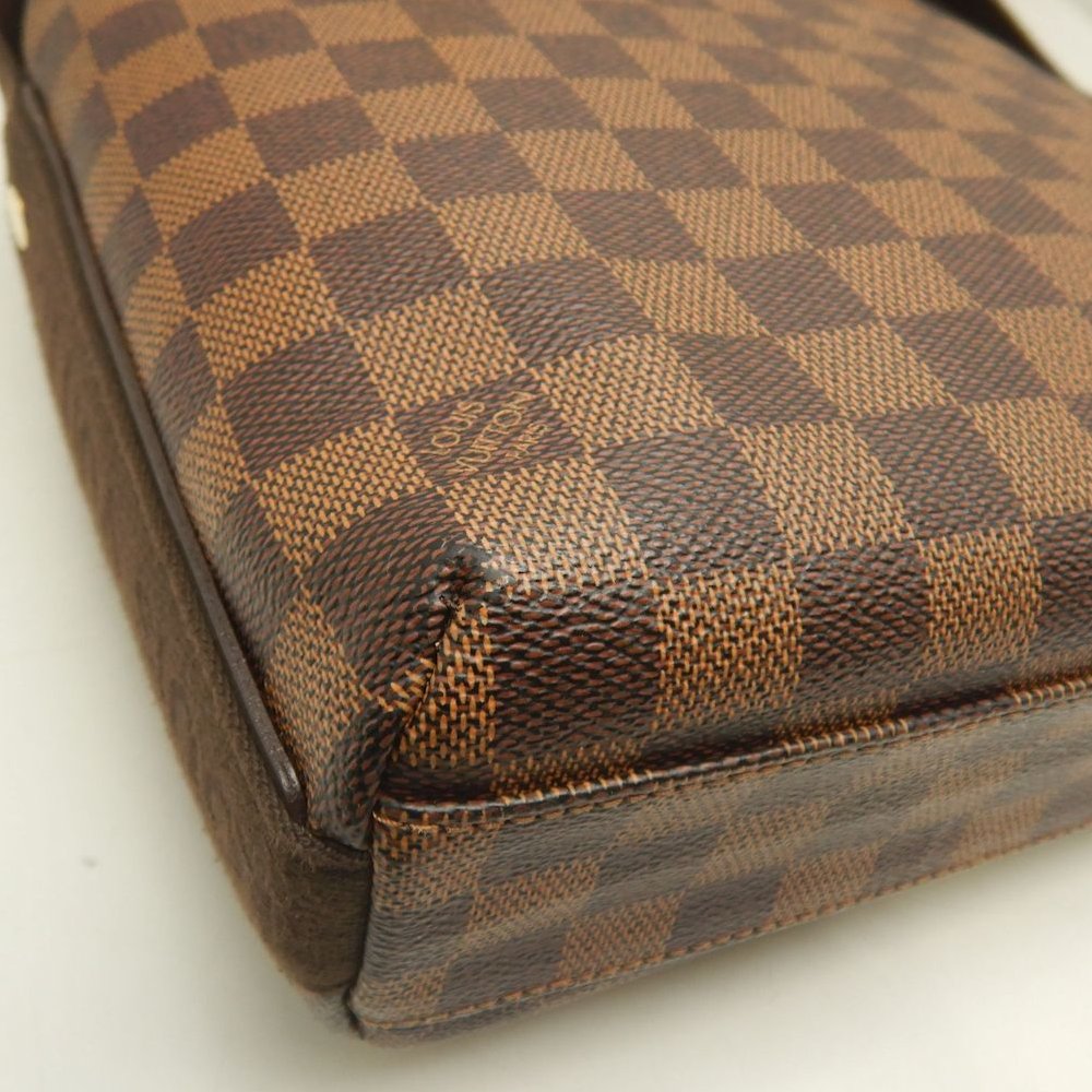 LOUIS VUITTON ルイヴィトン ダミエ トロターボブール N41135 ショルダーバッグ エベヌ レディース /253880【中古】