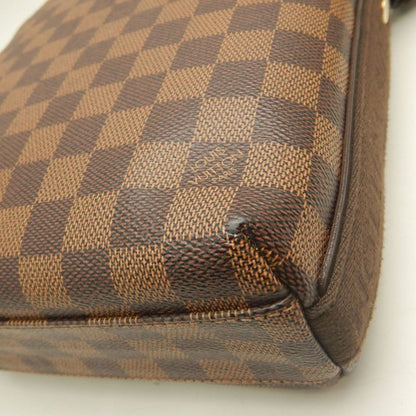 LOUIS VUITTON ルイヴィトン ダミエ トロターボブール N41135 ショルダーバッグ エベヌ レディース /253880【中古】