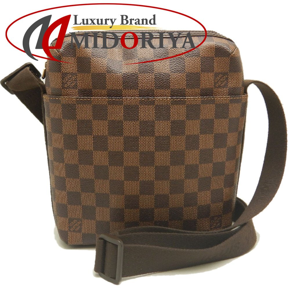 LOUIS VUITTON ルイヴィトン ダミエ トロターボブール N41135 ショルダーバッグ エベヌ レディース /253880【中古】