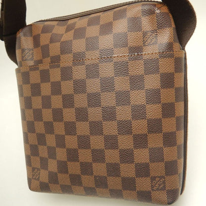 LOUIS VUITTON ルイヴィトン ダミエ トロターボブール N41135 ショルダーバッグ エベヌ レディース /253880【中古】