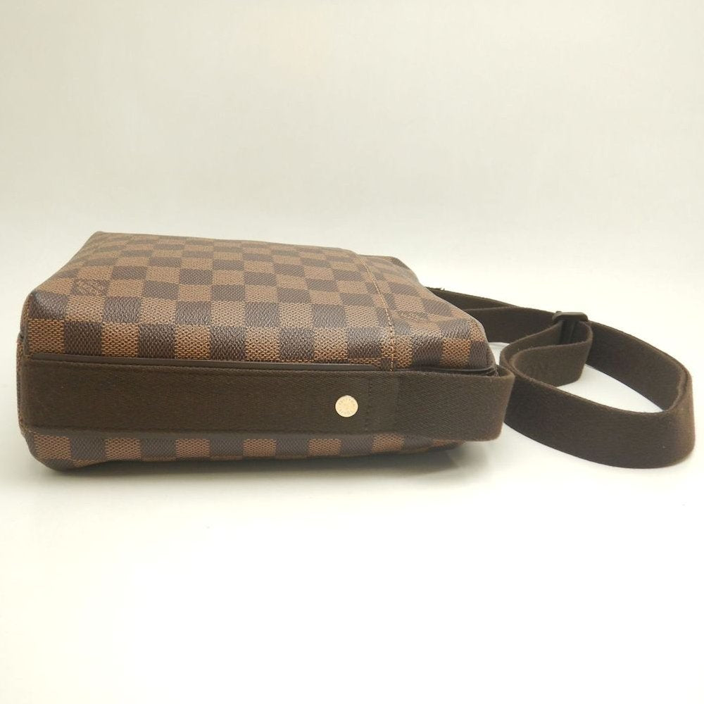 LOUIS VUITTON ルイヴィトン ダミエ トロターボブール N41135 ショルダーバッグ エベヌ レディース /253880【中古】