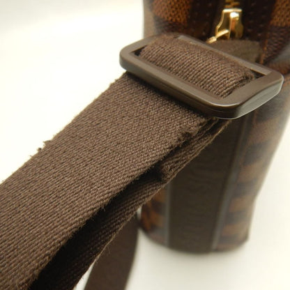 LOUIS VUITTON ルイヴィトン ダミエ トロターボブール N41135 ショルダーバッグ エベヌ レディース /253880【中古】