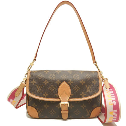 LOUIS VUITTON ルイヴィトン モノグラム ディアヌ NM PM M46049 ショルダーバッグ ブラウン レディース /253881【中古】