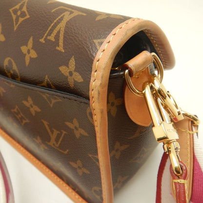 LOUIS VUITTON ルイヴィトン モノグラム ディアヌ NM PM M46049 ショルダーバッグ ブラウン レディース /253881【中古】