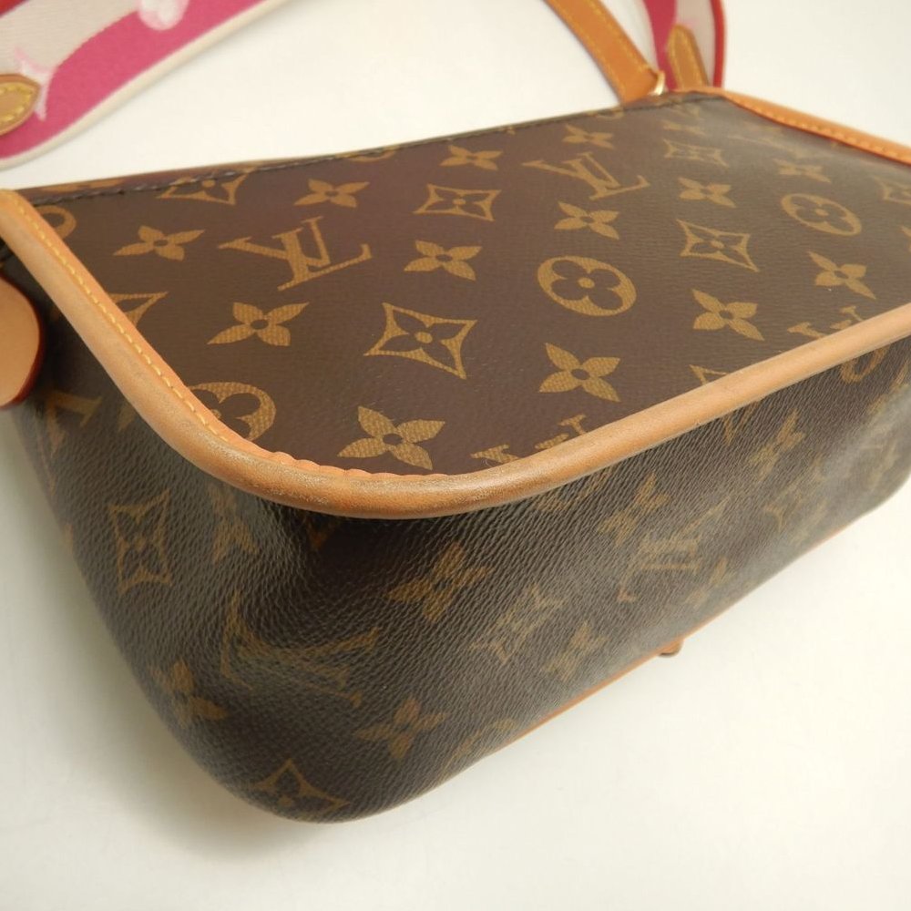 LOUIS VUITTON ルイヴィトン モノグラム ディアヌ NM PM M46049 ショルダーバッグ ブラウン レディース /253881【中古】