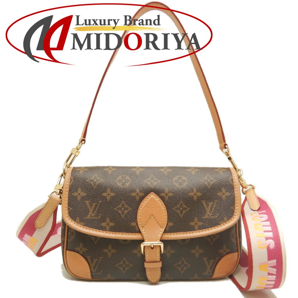 LOUIS VUITTON ルイヴィトン モノグラム ディアヌ NM PM M46049 ショルダーバッグ ブラウン レディース /253881【中古】