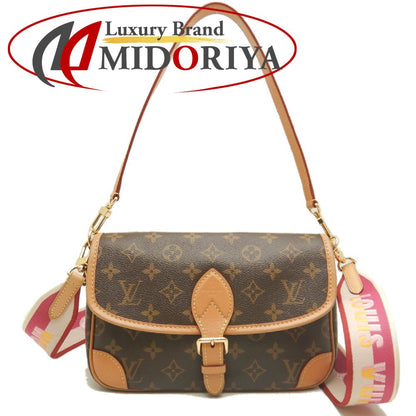 LOUIS VUITTON ルイヴィトン モノグラム ディアヌ NM PM M46049 ショルダーバッグ ブラウン レディース /253881【中古】