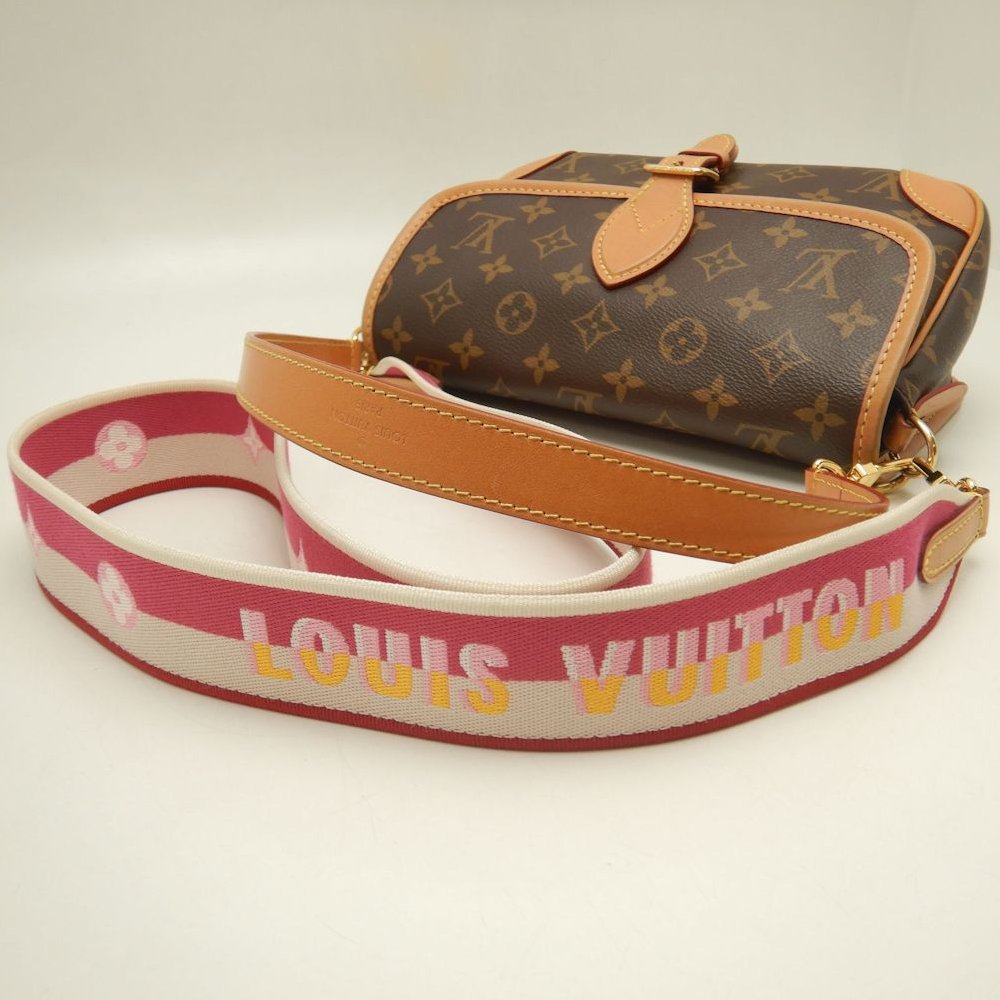 LOUIS VUITTON ルイヴィトン モノグラム ディアヌ NM PM M46049 ショルダーバッグ ブラウン レディース /253881【中古】