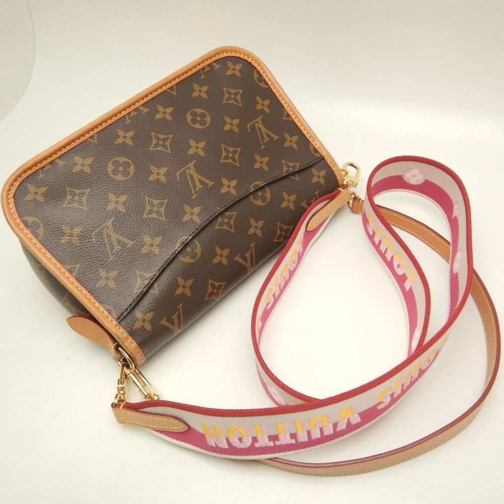 LOUIS VUITTON ルイヴィトン モノグラム ディアヌ NM PM M46049 ショルダーバッグ ブラウン レディース /253881【中古】