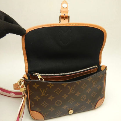 LOUIS VUITTON ルイヴィトン モノグラム ディアヌ NM PM M46049 ショルダーバッグ ブラウン レディース /253881【中古】