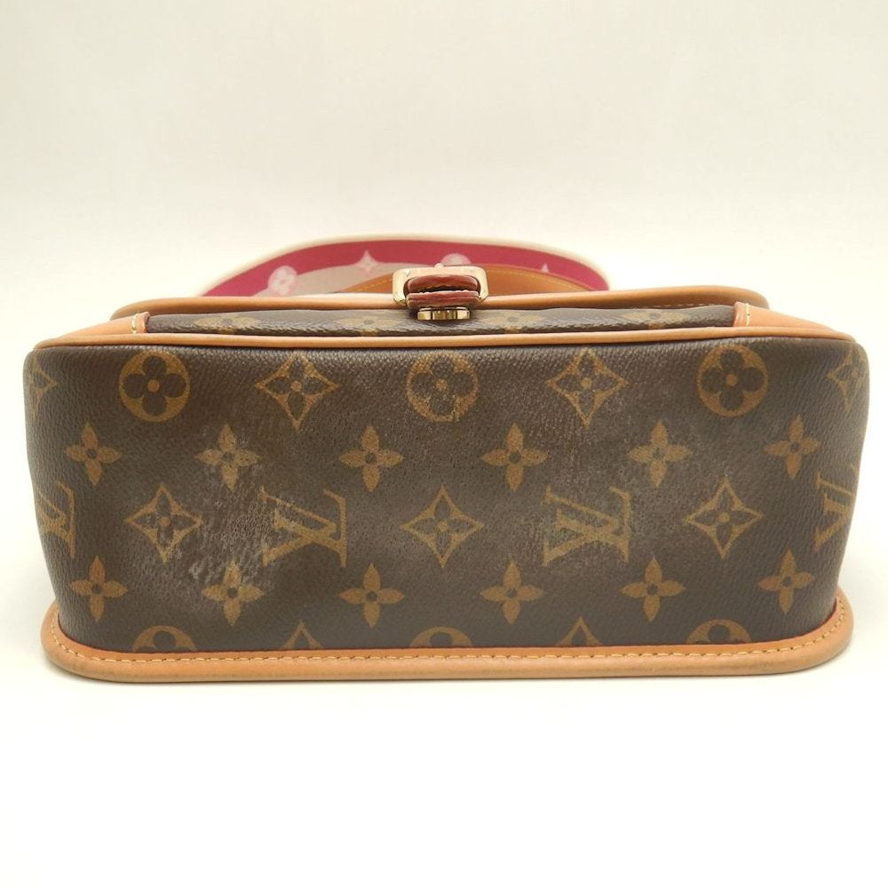 LOUIS VUITTON ルイヴィトン モノグラム ディアヌ NM PM M46049 ショルダーバッグ ブラウン レディース /253881【中古】