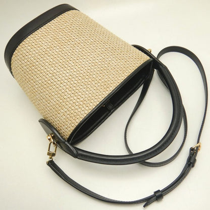LOUIS VUITTON ルイヴィトン スプリング･インザシティ プティバケット M59961 2022SS ハンドバッグ ベージュ ブラック レディース /253883【中古】