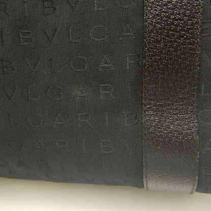 BVLGARI ブルガリ ロゴマニア トートバッグ キャンバス ブラック レディース /253884【中古】