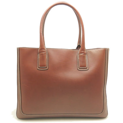 HIROFU ヒロフ トートバッグ レザー ブラウン レディース /253887【中古】