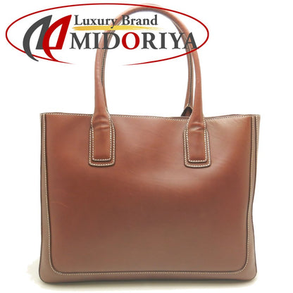 HIROFU ヒロフ トートバッグ レザー ブラウン レディース /253887【中古】