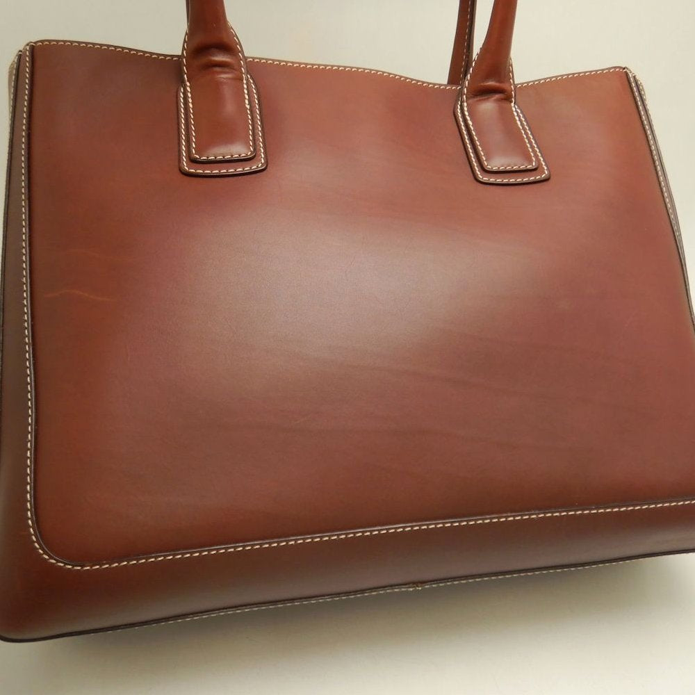 HIROFU ヒロフ トートバッグ レザー ブラウン レディース /253887【中古】
