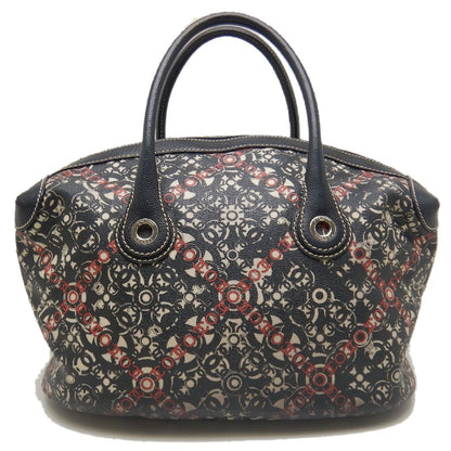 CHANEL シャネル ココトラベル ミニボストンバッグ コーティングキャンバス ブラック レディース /253888【中古】