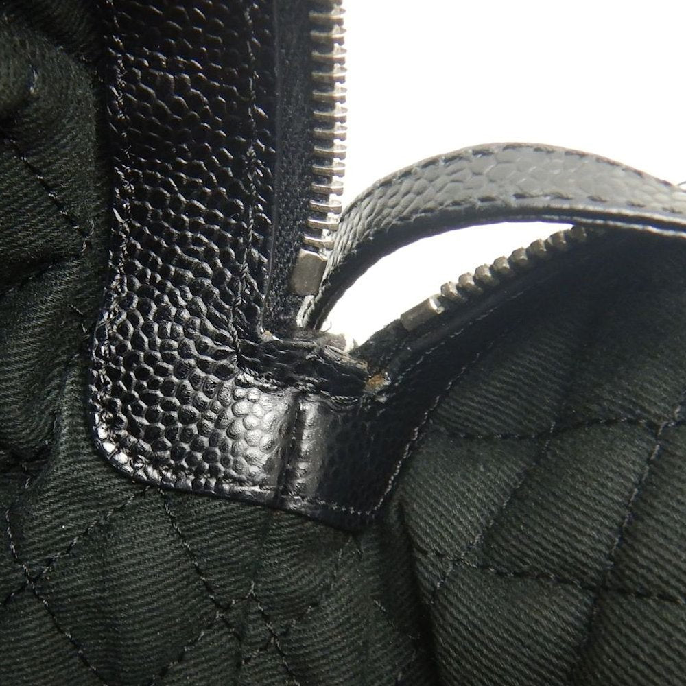 CHANEL シャネル ココトラベル ミニボストンバッグ コーティングキャンバス ブラック レディース /253888【中古】