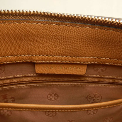 Tory Burch トリーバーチ エマーソン 2WAY トートバッグ 64190 レザー キャメル レディース /253889【中古】
