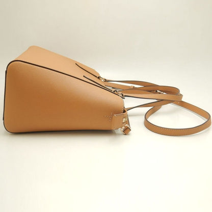 Tory Burch トリーバーチ エマーソン 2WAY トートバッグ 64190 レザー キャメル レディース /253889【中古】
