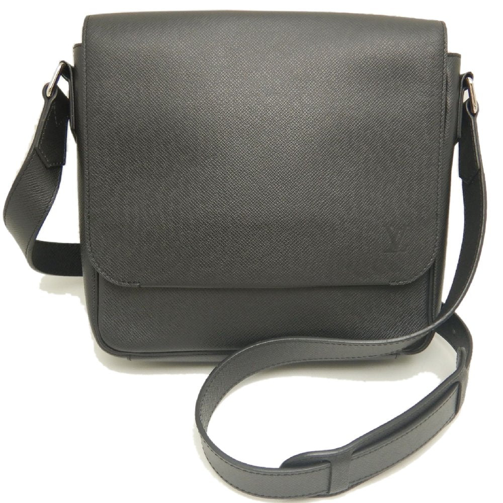 LOUIS VUITTON ルイヴィトン タイガ ロマンPM M32726 ショルダーバッグ ノワール メンズ /253893【中古】