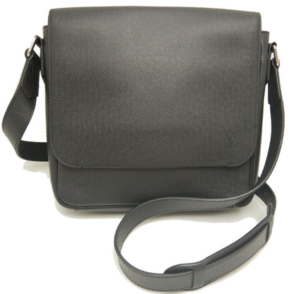 LOUIS VUITTON ルイヴィトン タイガ ロマンPM M32726 ショルダーバッグ ノワール メンズ /253893【中古】