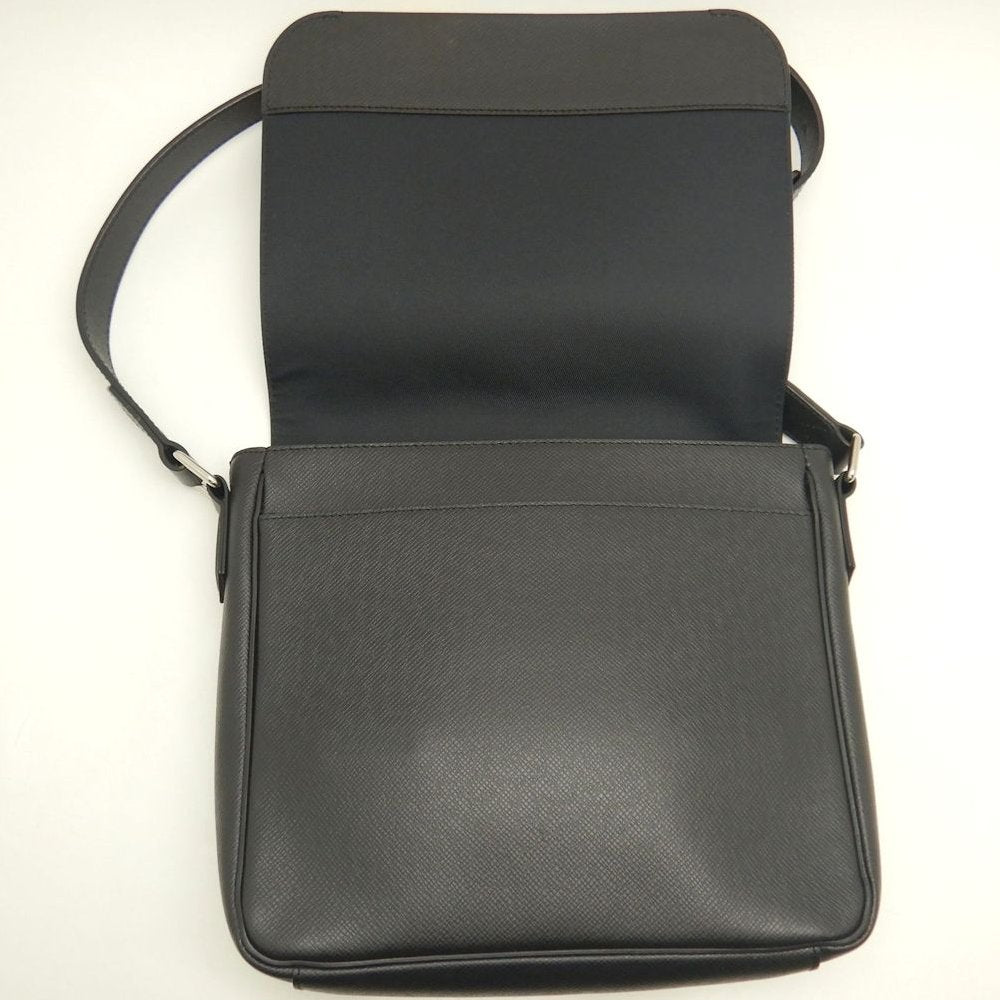LOUIS VUITTON ルイヴィトン タイガ ロマンPM M32726 ショルダーバッグ ノワール メンズ /253893【中古】