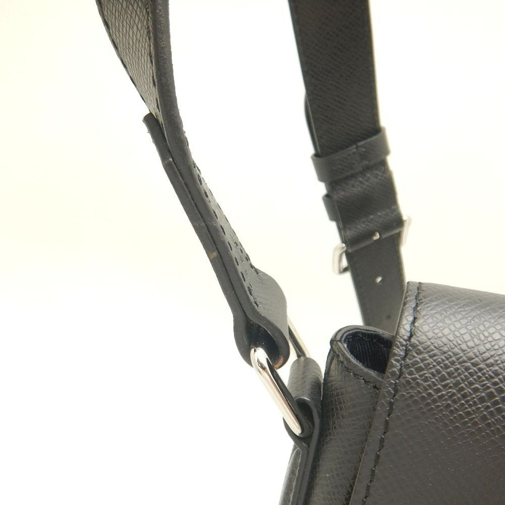 LOUIS VUITTON ルイヴィトン タイガ ロマンPM M32726 ショルダーバッグ ノワール メンズ /253893【中古】