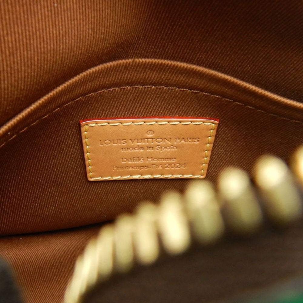 LOUIS VUITTON ルイヴィトン ダミエポップ チェスメッセンジャー N40563 ショルダーバッグ ヴェール レディース /253894【中古】