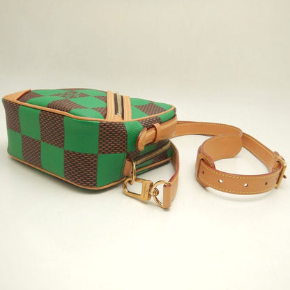 LOUIS VUITTON ルイヴィトン ダミエポップ チェスメッセンジャー N40563 ショルダーバッグ ヴェール レディース /253894【中古】