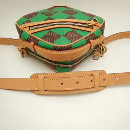 LOUIS VUITTON ルイヴィトン ダミエポップ チェスメッセンジャー N40563 ショルダーバッグ ヴェール レディース /253894【中古】