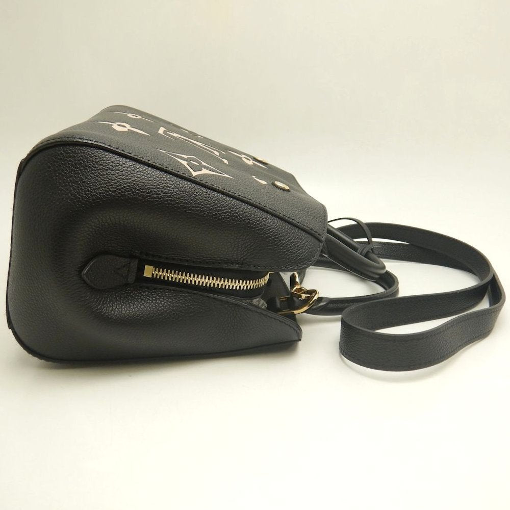LOUIS VUITTON ルイヴィトン アンプラント モンテーニュBB M45778 ハンドバッグ ノワール クレーム レディース /253895【中古】