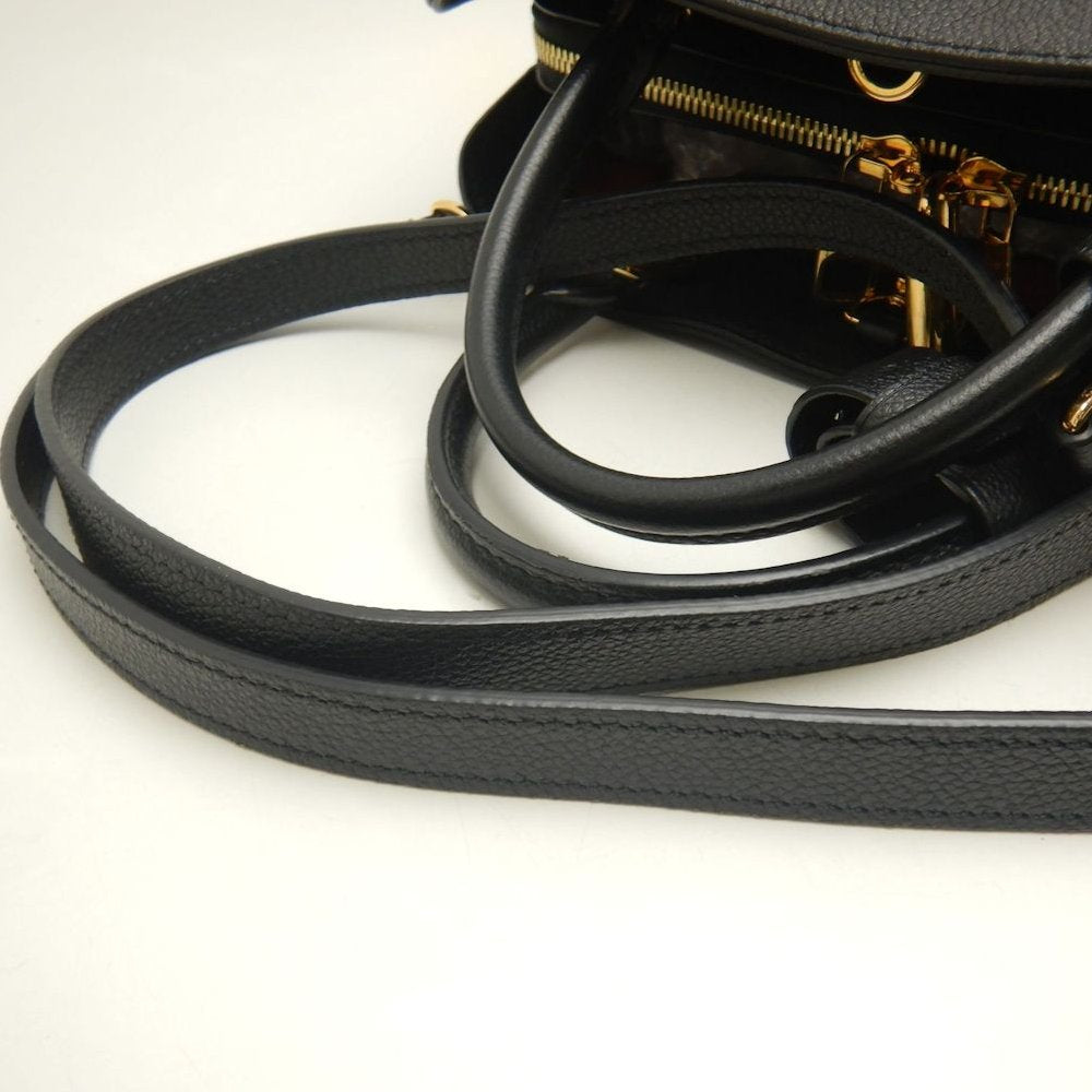 LOUIS VUITTON ルイヴィトン アンプラント モンテーニュBB M45778 ハンドバッグ ノワール クレーム レディース /253895【中古】