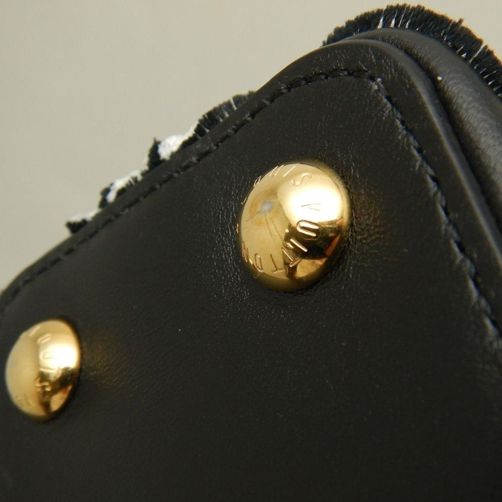 LOUIS VUITTON ルイヴィトン モノグラムフラワー カプシーヌBB M57188 ハンドバッグ ノワール レディース /253896【中古】
