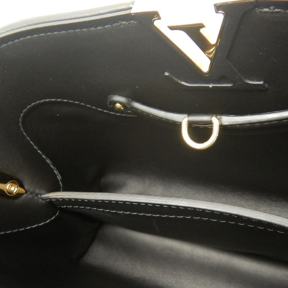 LOUIS VUITTON ルイヴィトン モノグラムフラワー カプシーヌBB M57188 ハンドバッグ ノワール レディース /253896【中古】