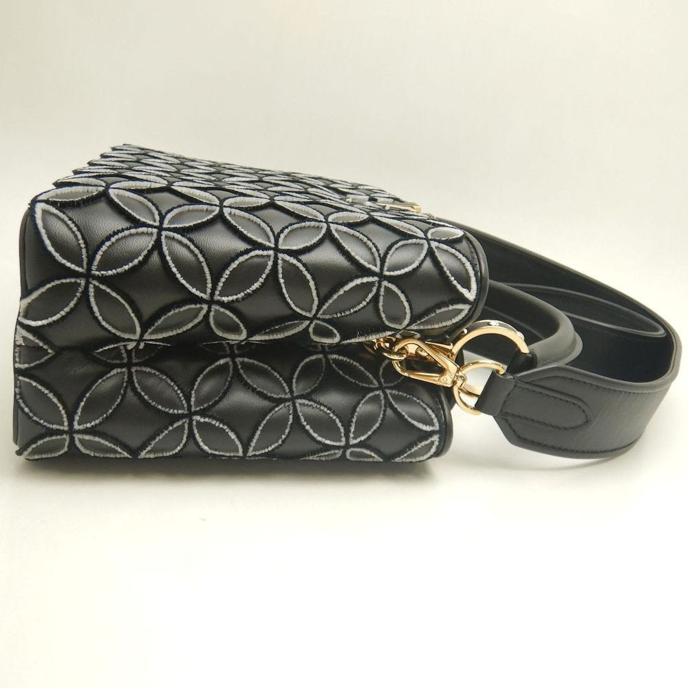 LOUIS VUITTON ルイヴィトン モノグラムフラワー カプシーヌBB M57188 ハンドバッグ ノワール レディース /253896【中古】