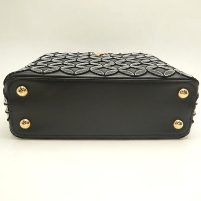 LOUIS VUITTON ルイヴィトン モノグラムフラワー カプシーヌBB M57188 ハンドバッグ ノワール レディース /253896【中古】