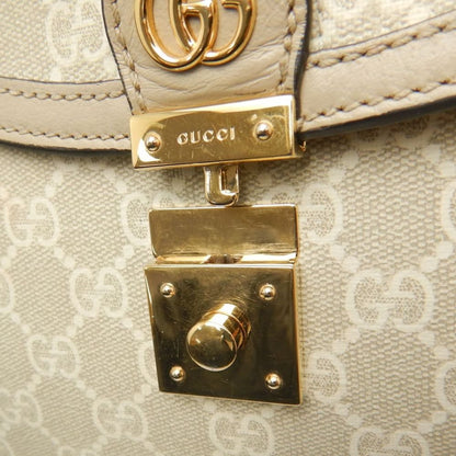 GUCCI グッチ オフィディア ミディアムトップハンドルバッグ 651055 ハンドバッグ GGスプリームキャンバス ベージュ レディース /253897【中古】