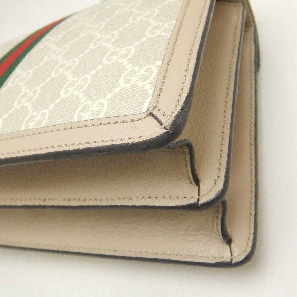 GUCCI グッチ オフィディア ミディアムトップハンドルバッグ 651055 ハンドバッグ GGスプリームキャンバス ベージュ レディース /253897【中古】