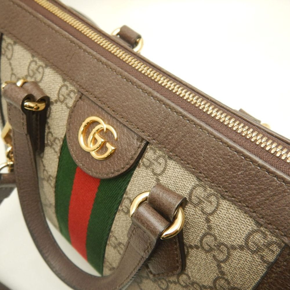 GUCCI グッチ オフィディア スモールトートバッグ 547551 トートバッグ GGスプリームキャンバス ベージュ エボニー レディース /253898【中古】