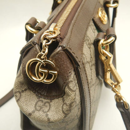 GUCCI グッチ オフィディア スモールトートバッグ 547551 トートバッグ GGスプリームキャンバス ベージュ エボニー レディース /253898【中古】