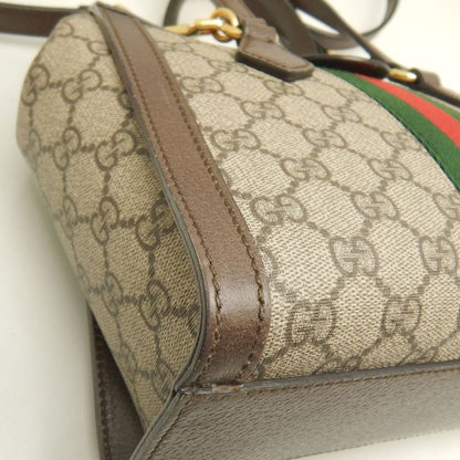GUCCI グッチ オフィディア スモールトートバッグ 547551 トートバッグ GGスプリームキャンバス ベージュ エボニー レディース /253898【中古】