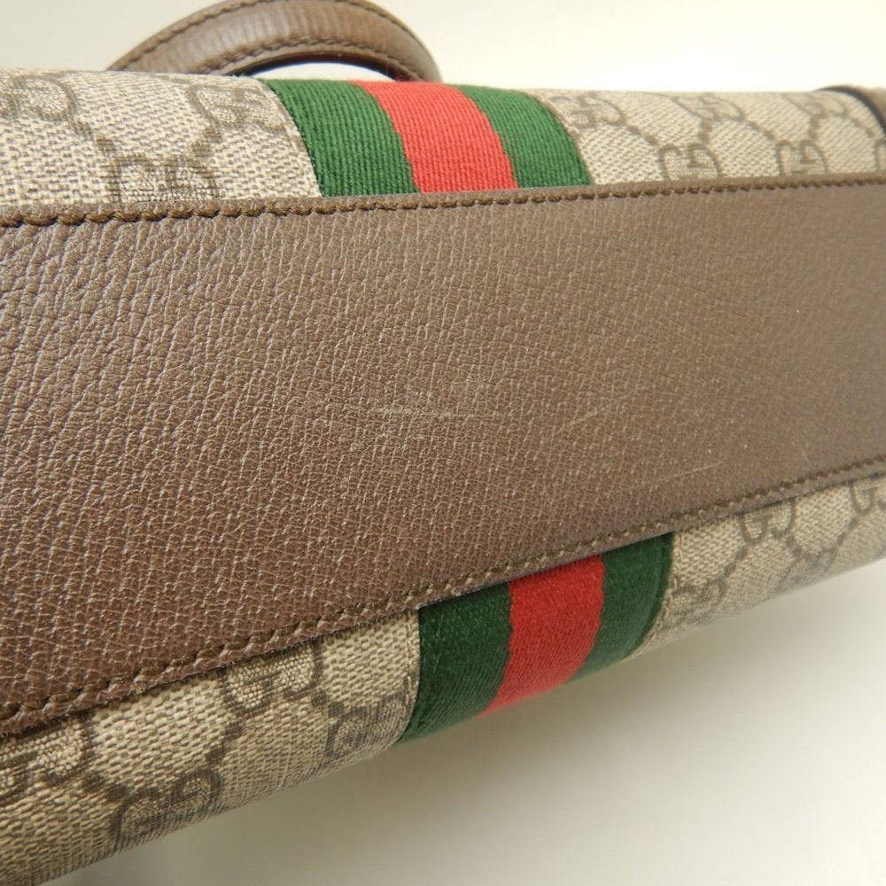 GUCCI グッチ オフィディア スモールトートバッグ 547551 トートバッグ GGスプリームキャンバス ベージュ エボニー レディース /253898【中古】