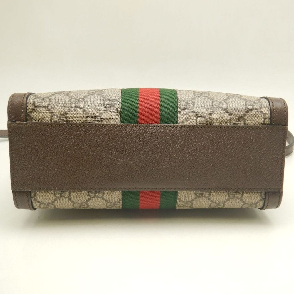 GUCCI グッチ オフィディア スモールトートバッグ 547551 トートバッグ GGスプリームキャンバス ベージュ エボニー レディース /253898【中古】