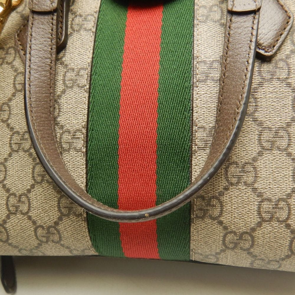 GUCCI グッチ オフィディア スモールトートバッグ 547551 トートバッグ GGスプリームキャンバス ベージュ エボニー レディース /253898【中古】