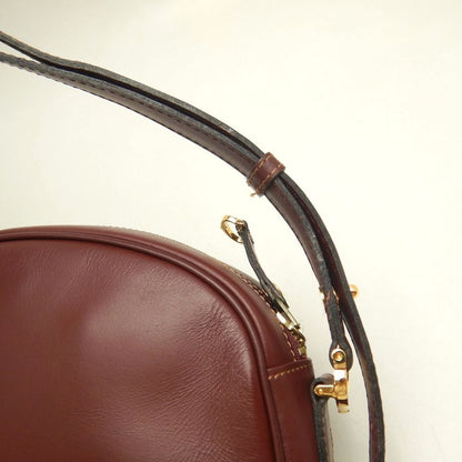 CARTIER カルティエ マストライン ショルダーバッグ カーフ ボルドー レディース /253904【中古】